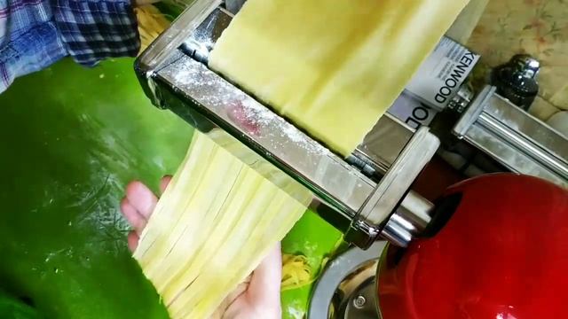 ДОМАШНЯЯ #лапша FETTUCCINE на KENWOOD kMix #макароны #dizzy51style #рецепт смотреть онлайн