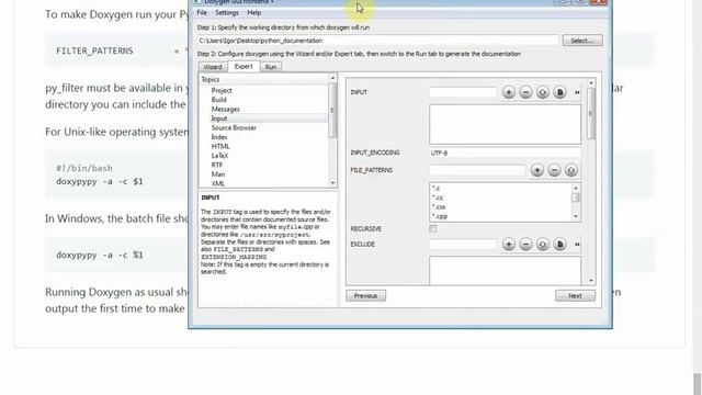 Python code documentation with Doxygen смотреть онлайн