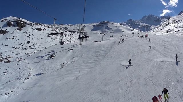 The Val Thorens Valley . Долина Валь Торанс . 27 - 28. 02.2017. смотреть онлайн
