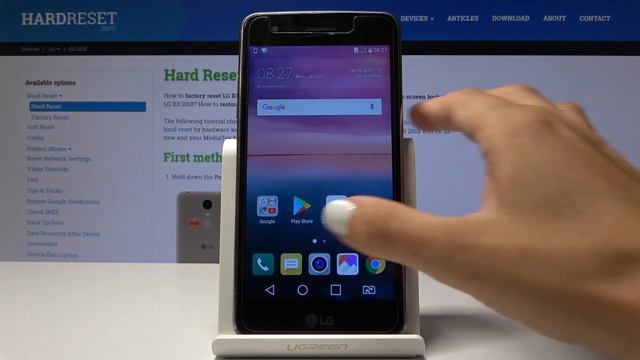 Check IMEI Number in LG K8 2018 - How to Find Serial Number смотреть онлайн