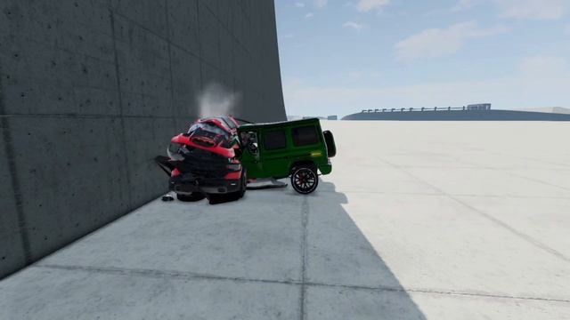 Crash Test - Mercedes AMG G63 vs RAM TRX ? BeamNG Drive смотреть онлайн