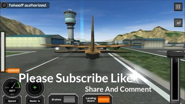 Airplane Simulator Game - Flight Pilot Simulator 3d Free / Professional Missions - Android Gameplay смотреть онлайн