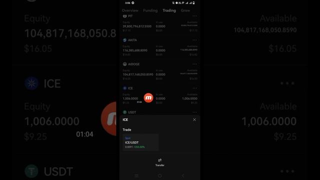iCE Token Sell ON OKX Exchange | Okx Ice Coin Trading, Ice Network Profit смотреть онлайн
