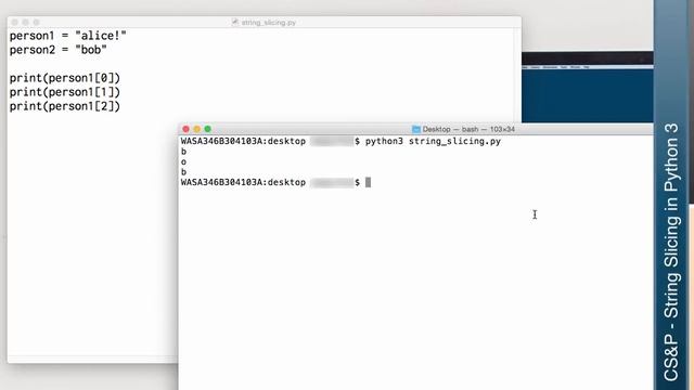 Learn CS: String Slicing in Python 3 смотреть онлайн