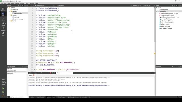 Object Detection (Yolo tiny v4) with Opencv 4.5.0 + Cuda 11.1 on Qt5 смотреть онлайн