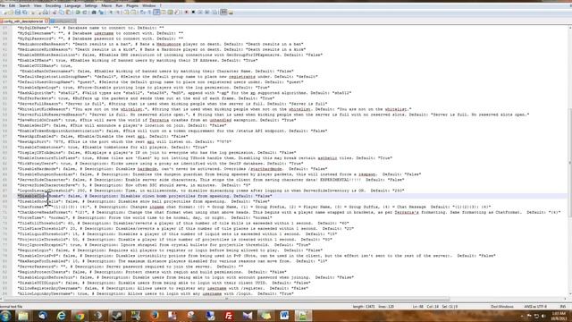Terraria 1.2 - Tshock - Edit your Config File смотреть онлайн