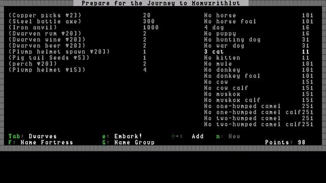 Dwarf Fortress Video Tutorial part 02 - Preparing the Journey смотреть онлайн