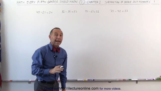 Math: What Every 5th Grader Should Know (1 of 5) Subtraction of Double Digit Numbers: 1 смотреть онлайн