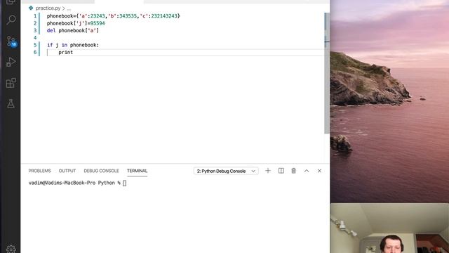 Python add del in list смотреть онлайн