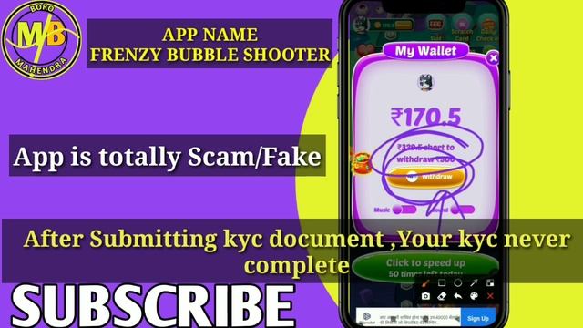 Frenzy Bubble Shooter Payment Proof॥Frenzy Bubble Shooter Real Or Fake॥FrenzyBubbleShooterWithdrawa смотреть онлайн