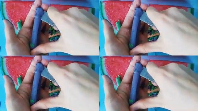 Режу цветной мелок АСМР/ASMR? Звук сухого мела смотреть онлайн