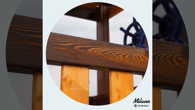 Детский спортивный комплекс Milano от Perfetto Sport смотреть онлайн