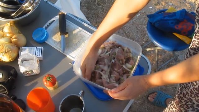 Шашлык с киви. Этот рецепт ищут все смотреть онлайн