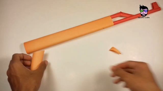 How to Make AK 47 with Paper Easy  Paper Gun Easy Sniper AK 47  Origami Gun AK 47  Paper Gun