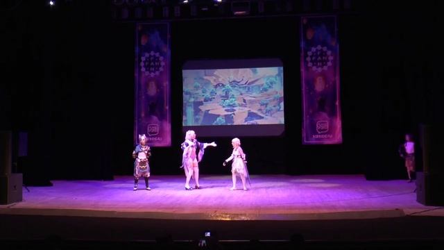 Геншин захватил фестиваль??? ? Массовое косплей-дефиле | блог Fan Fan 2022 смотреть онлайн