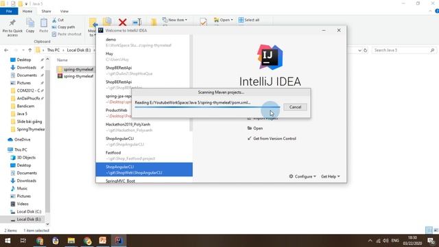 Tạo trang Home Page | Spring Boot, Spring MVC, Thymeleaf Tutorial смотреть онлайн