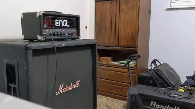 ENGL Fireball 25 | Marshall JCM800 straight 4x12 cab | Schecter KM6 MKii | clean channel | new song смотреть онлайн