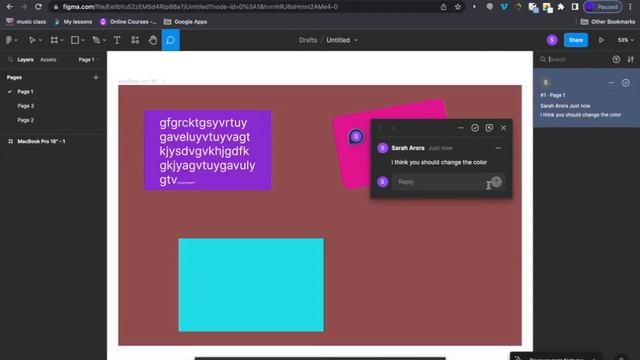 How to use the chat option is Figma! смотреть онлайн