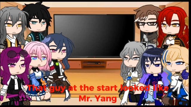 Honkai star rail react to Genshin impact||Part 3||Archons||Hsr x GI|| смотреть онлайн