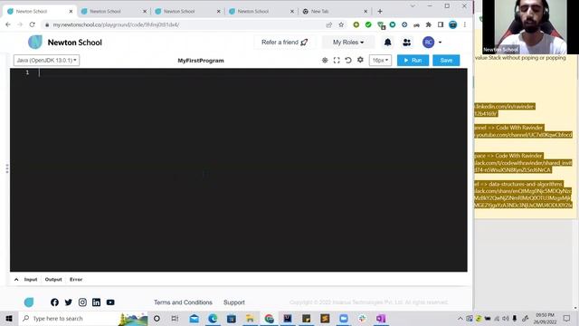 java tutorial for beginners 1| learn to code | DSA free course 2023 смотреть онлайн