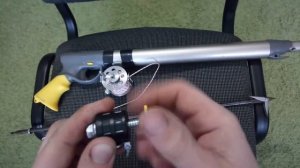 Ставим магнитный линесброс Пеленгас на ружьё для подводной охоты cresssi-sub