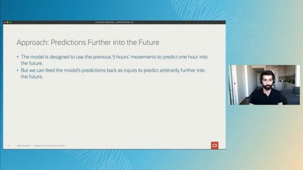 Object trajectory prediction using AutoML on Oracle Autonomous Database | CloudWorld 2022