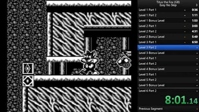 Titus the Fox GB Easy Noskip% WR 16:00.62 смотреть онлайн