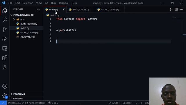Build a Pizza delivery API with FastAPI #2 | Creating the Project Routers смотреть онлайн
