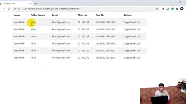 How to make Tables in Bootstrap|Bootstrap Latest Version 4..53|Class 02 смотреть онлайн