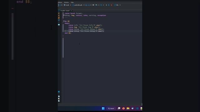 PostgreSQL Raise смотреть онлайн