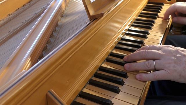 J. C. PEPUSCH (1667-1752): AIR (Moderato) d'une Sonate en La min. Virginal italien смотреть онлайн