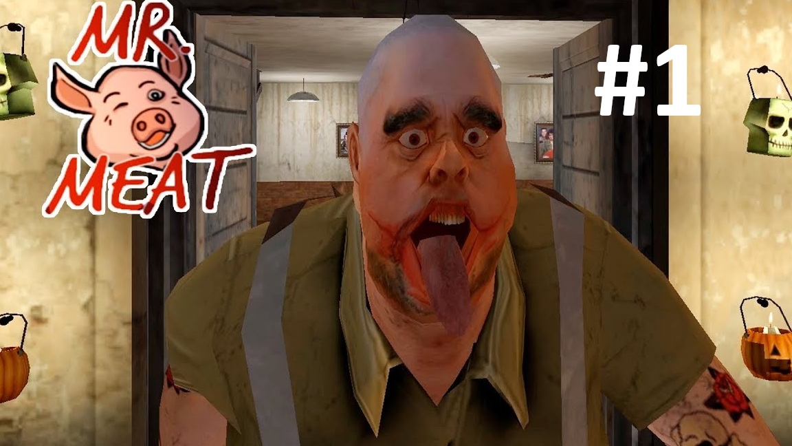 Прохождение Мистера Мита на призраке | Mr. Meat смотреть онлайн