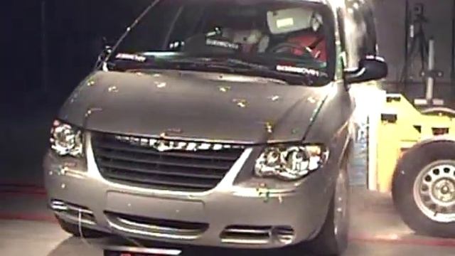 Chrysler Grand Voyager 2007 ANCAP Crash Test смотреть онлайн