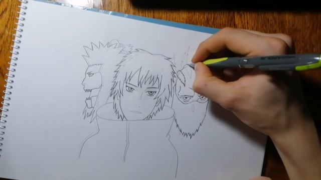 РИСУЮ САСОРИ ИЗ АНИМЕ НАРУТО (january challenge #1) смотреть онлайн