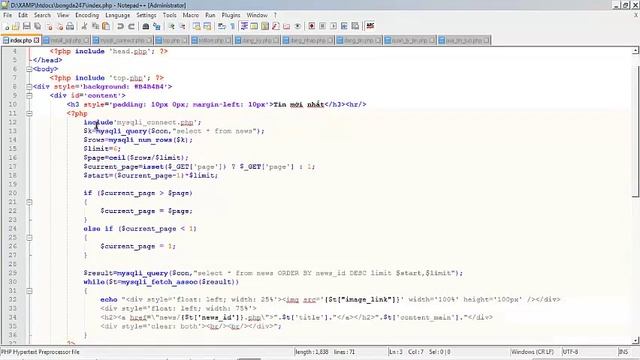 DEMO WEBSITE TIN TỨC BÓNG ĐÁ VIẾT BẰNG NGÔN NGỮ LẬP TRÌNH PHP смотреть онлайн