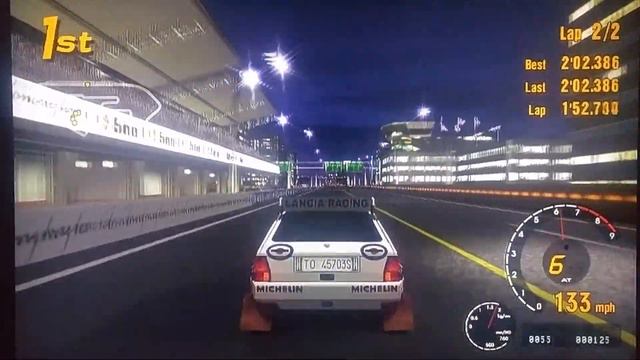 Gran Turismo 3: Lancia Delta S5 HF Integrale Rally Car - Competitive Testing!! смотреть онлайн