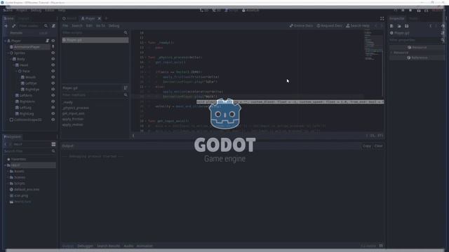 Making a 2D shooter game in Godot Engine : Part 2 (Character animation) смотреть онлайн