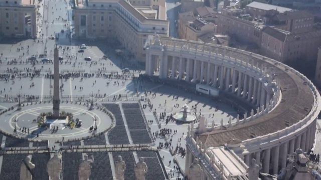 площадь святого петра сверху смотреть онлайн
