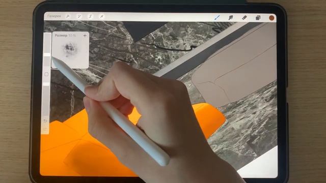 Рисуем интерьерный скетч в Procreate смотреть онлайн