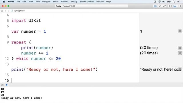 Repeat loops – Swift in Sixty Seconds смотреть онлайн