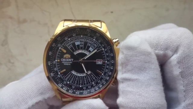 Orient Multi Year Calendar 100m. Automatic 21 Jewels. Часы  Orient Сollege. Ориент Колледж.