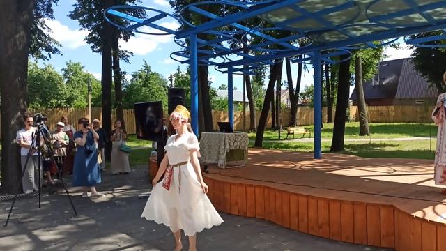 дефиле русских костюмов и кокошников, Городец 2022 смотреть онлайн