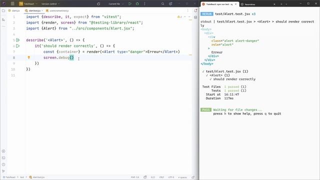 Apprendre React : Tester du code react смотреть онлайн