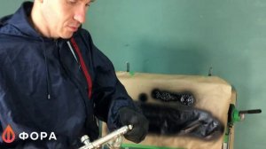 Ответ на комментарий, мовиль не выжимается через антигравийный пистолет.