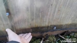Тепличный поликарбонат.Почему в дырочках?