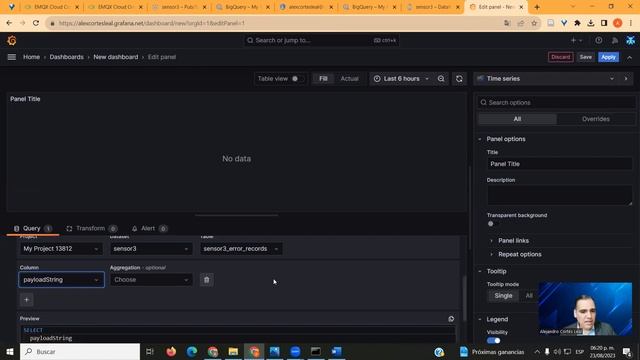 Práctica de Industrial IoT (Parte 4/4): Google BigQuery - MQTT - Grafana смотреть онлайн