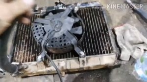 Изготовление выносного радиатора для квадроцикла