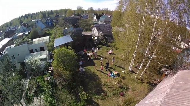 Полёт на коптере. Пикник на даче 10.05.2020 смотреть онлайн