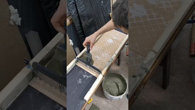 Монтаж плитки в ванной на армированный клей ЮНИС 2000 керамогранит смотреть онлайн