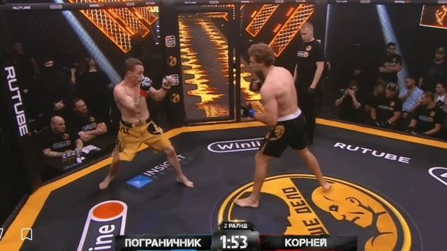 корней Тарасов Vs пограничник рекорд по количеству ногдаунов #mma #popmma